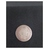 1904 Barber half dollar