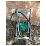 Water hose reel with water hose