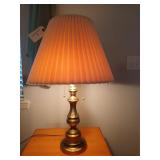 Brass table lamp 27"