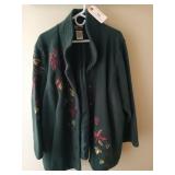 Bob Mackie fleece size 2XL