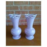 Pair of beautiful vases 10"