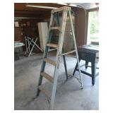 Werner 6 ft fiberglass ladder