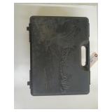 Hard plastic pistol case 6x16x12