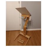 Adjustable cross stitch stand, with extra