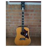 Lyle 690 DL acoustic guitar in case