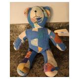 Small quilted Bear 16"
