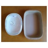 Pampered chef stoneware 3x9x13.5; CorningWare