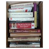 Asst cookbooks, gardening, decorating books
