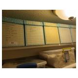 Five boxes of sewing patterns