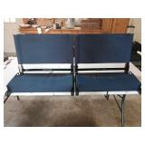 2 stadium seats 20" wide