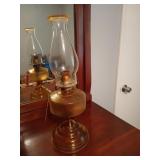 Outside thread oil lamp 18"
