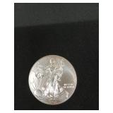 2012 silver eagle dollar coin