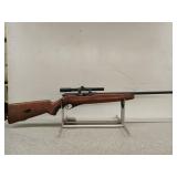 Mossberg automatic 22LR with scope no serial