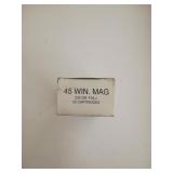 50 rounds 45 win mag 230 grain FMJ