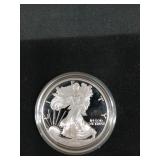 1999 1 oz proof silver bullion coin