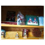 Garage closet contents: seasonal decor, mostly