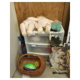 Plastic organizer, dolls, home decor, planter,