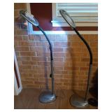 2 ct mighty bright adjustable magnifying lights,