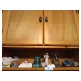 Shelf of lovely collectibles: willow tree just