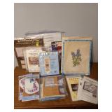 Lots of cross stitch and other fabric kits