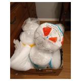 Box of stuffing/ quilt batting, includes