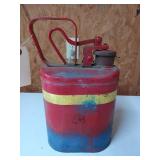 Metal 1 gal gas can