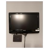 25 inch Philips TV, with remote, works