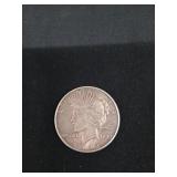 1922 peace dollar