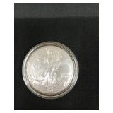 2007 silver eagle dollar coin