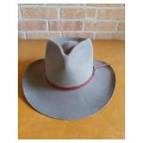 Standard hat works fur felt 5X beaver 7 3/8