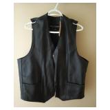 Road wear leather vest size 2XL