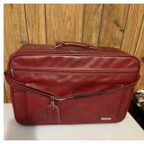 Samsonite suitcase - mint condition, red leather