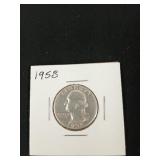 1958 quarter MS