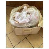 Bag of curtains and valances, miscellaneous size