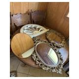 Mirrors - 3 mirrors and one decorative wall