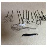 Electric hand mixer attachments