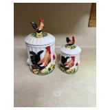 Rooster kitchen canisters