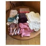 Assortment of valances and curtains