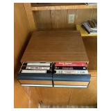 VHS holder full of tapes