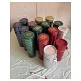 Christmas cookie tubes