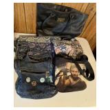 Ladies handbags; Turks and Caicos, a black bag