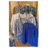 Beautiful ladies long sleeve button up blouses