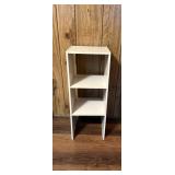 3 Shelf Cabinet; 31 1/2x12x12; looks rough but