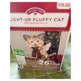 Light up fluffy cat- Untested