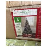 Christmas tree 6 1/2 foot, pre-lit with stand,