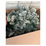 Another Christmas tree- three pieces frosted on