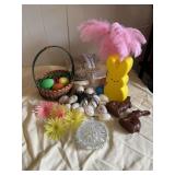 Very cute Easter decor; lights untested