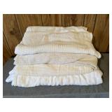 Blankets - 4 total; estimated size -one king,