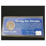1986 Martin Luther King Jr commemorative coin
