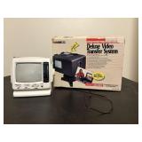 Vintage Delux video transfer system and an old